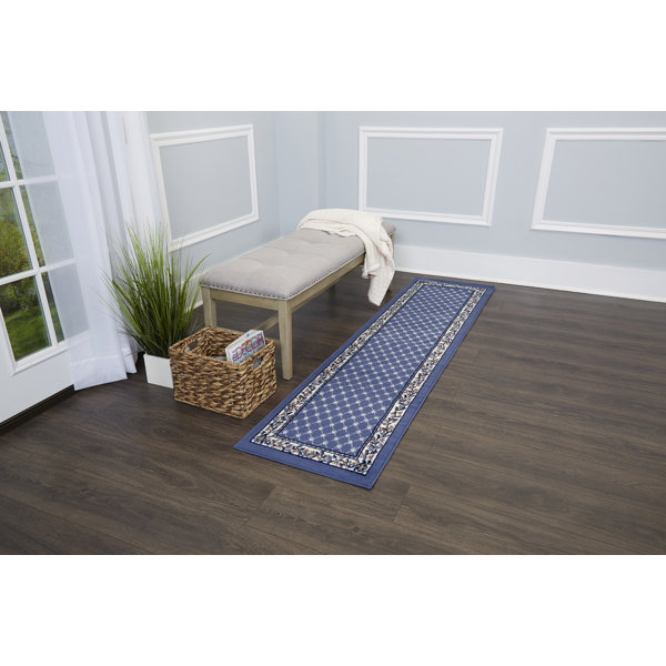 Charlton Home® Modena Geometric Area Rug in Country Blue & Reviews